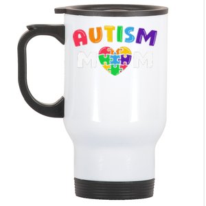 Autism Mom Autism Awareness Gift Stainless Steel Travel Mug