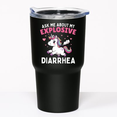 Ask Me About My Explosive Diarrhea Funny Poop Meme Unicorn  Tumbler