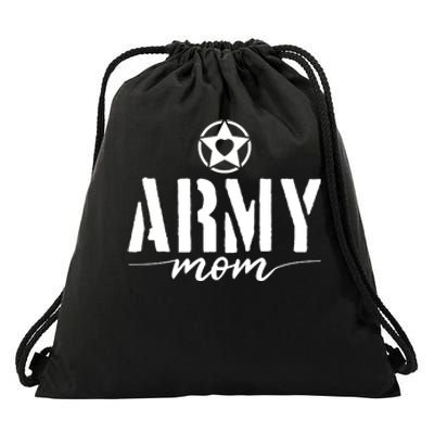 Army Mother Drawstring Bag