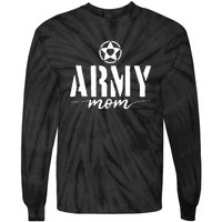 Army Mother Tie-Dye Long Sleeve Shirt