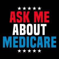 Ask Me About Medicare Health Insurance Consultant Cooling Performance Crew T-Shirt