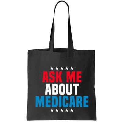 Ask Me About Medicare Health Insurance Consultant Bag