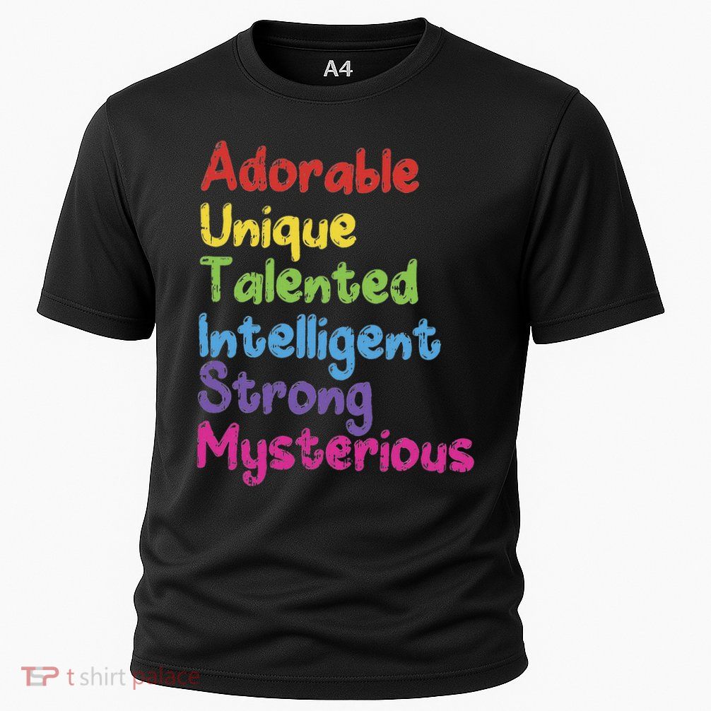 Autism Meaning Awareness Autistic Gift Intelligent Cooling Performance Crew T-Shirt