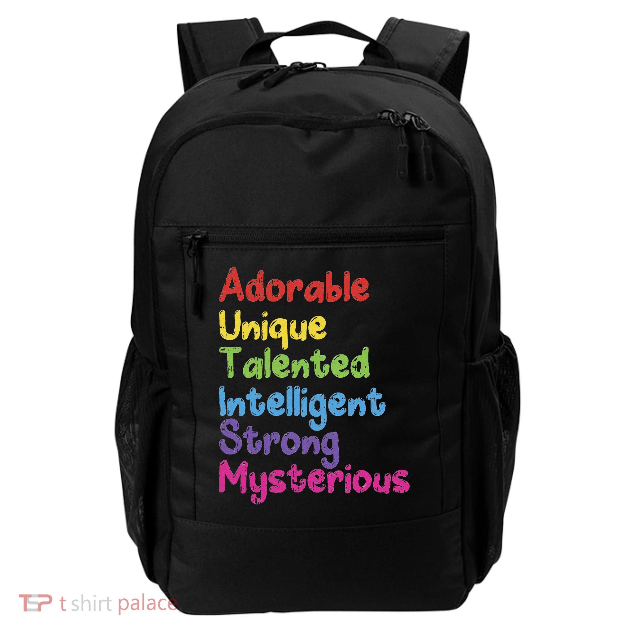 Autism Meaning Awareness Autistic Gift Intelligent Daily Commute Backpack