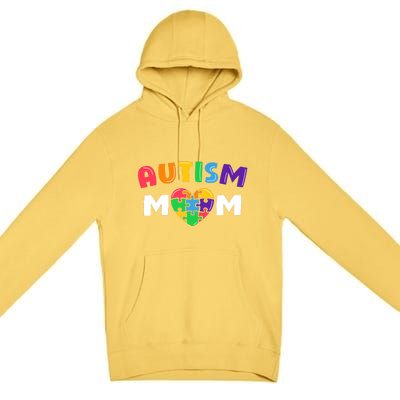 Autism Mom Autism Awareness Gift Premium Pullover Hoodie