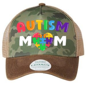 Autism Mom Autism Awareness Gift Legacy Tie Dye Trucker Hat