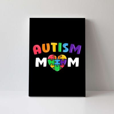 Autism Mom Autism Awareness Gift Canvas