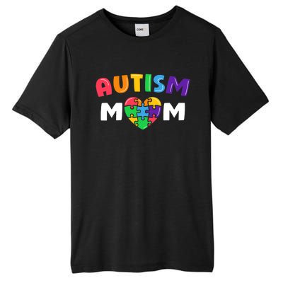 Autism Mom Autism Awareness Gift Tall Fusion ChromaSoft Performance T-Shirt