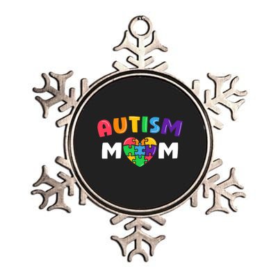 Autism Mom Autism Awareness Gift Metallic Star Ornament