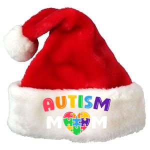 Autism Mom Autism Awareness Gift Premium Christmas Santa Hat