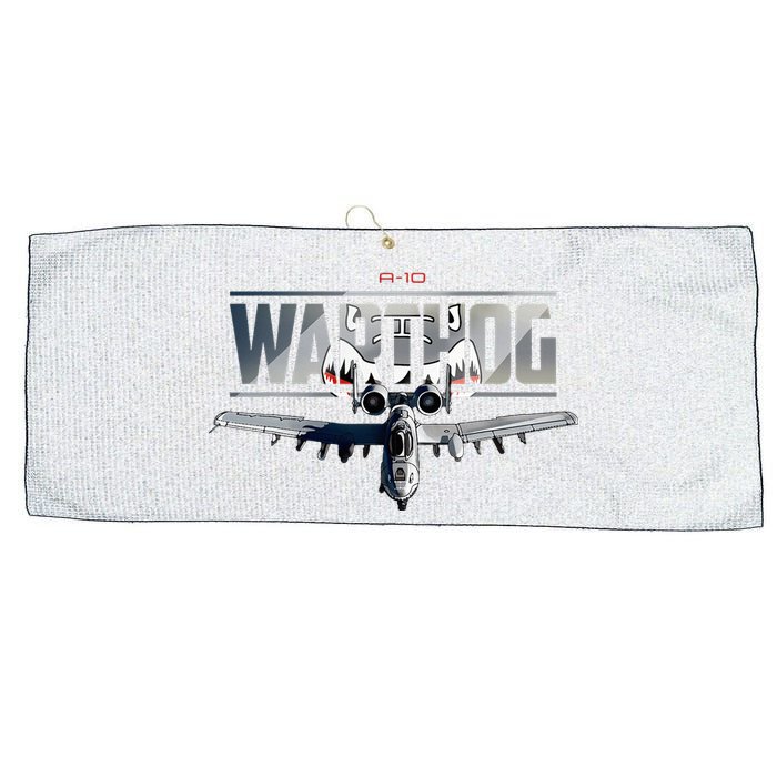 American Military Airplane Warthog Pilot Large Microfiber Waffle Golf Towel