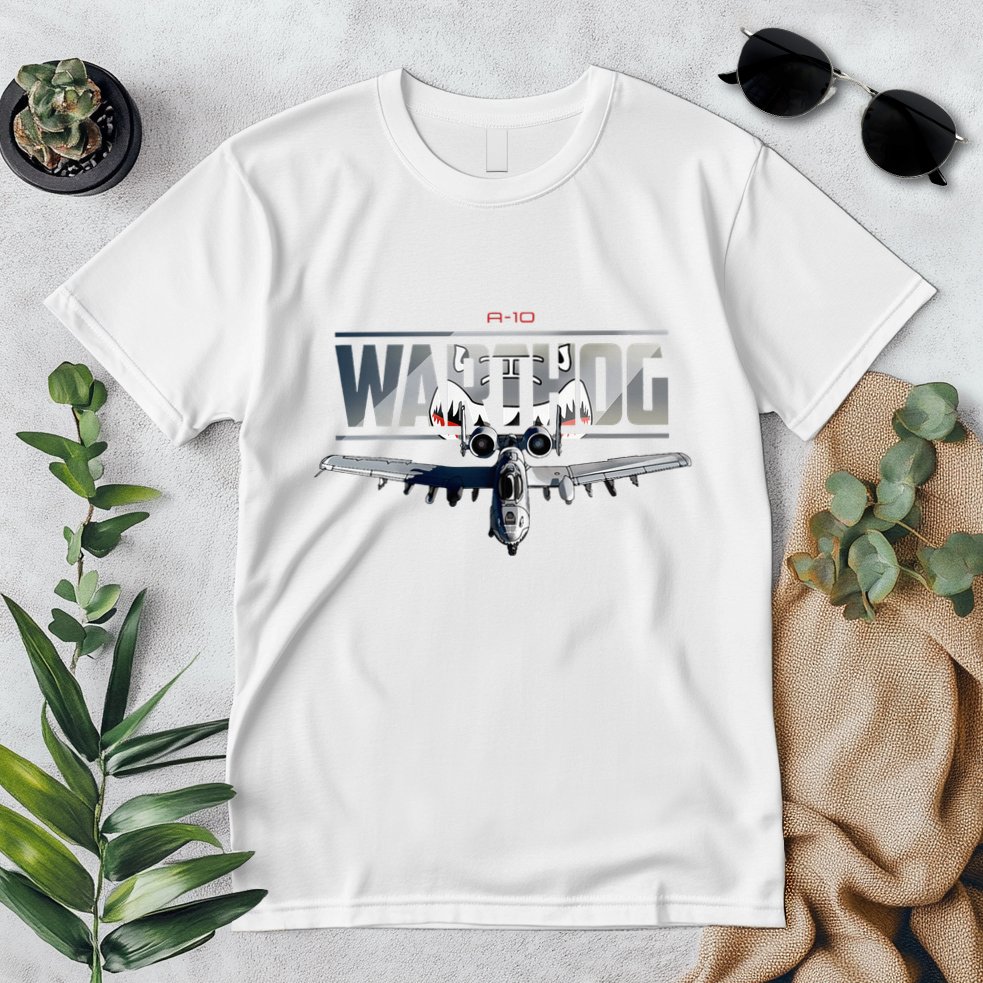 American Military Airplane Warthog Pilot Premium T-Shirt