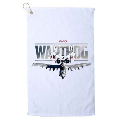 American Military Airplane Warthog Pilot Platinum Collection Golf Towel