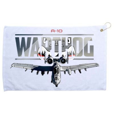 American Military Airplane Warthog Pilot Grommeted Golf Towel