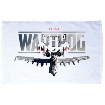 American Military Airplane Warthog Pilot Microfiber Hand Towel