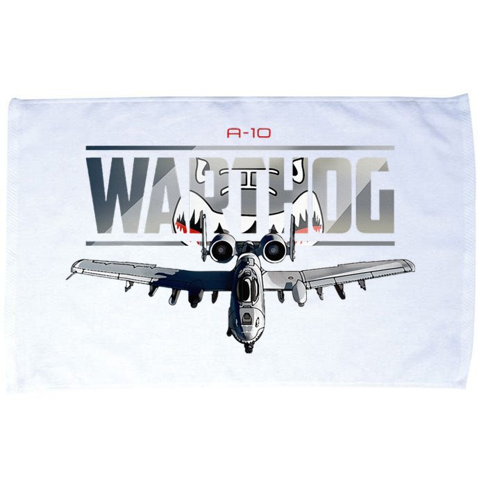 American Military Airplane Warthog Pilot Microfiber Hand Towel