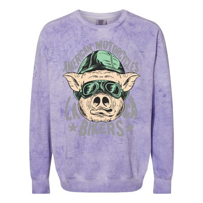 American Motorcycle Colorblast Crewneck Sweatshirt