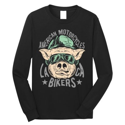 American Motorcycle Long Sleeve Shirt