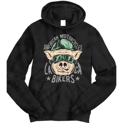 American Motorcycle Tie Dye Hoodie