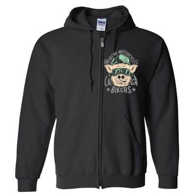 American Motorcycle Full Zip Hoodie