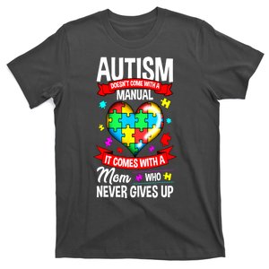 Autism Mom Autism Awareness Mom Cute Gift T-Shirt