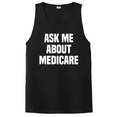 Ask Me About Medicare Insurance Broker Insurance Agent Gift PosiCharge Competitor Tank