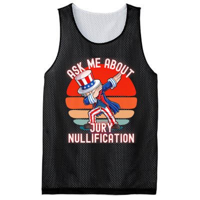 Ask Me About Jury Nullification Not Guilty Trial Juror Right Mesh Reversible Basketball Jersey Tank