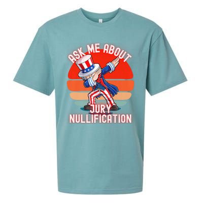 Ask Me About Jury Nullification Not Guilty Trial Juror Right Sueded Cloud Jersey T-Shirt