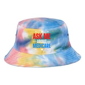 Ask Me About Medicare Tie Dye Newport Bucket Hat