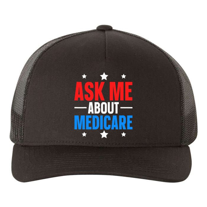 Ask Me About Medicare Yupoong Adult 5-Panel Trucker Hat