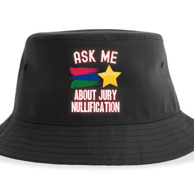 Ask Me About Jury Nullification Not Guilty Trial Juror Right Sustainable Bucket Hat