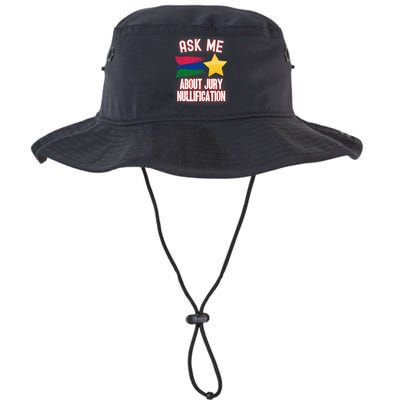 Ask Me About Jury Nullification Not Guilty Trial Juror Right Bucket Hat