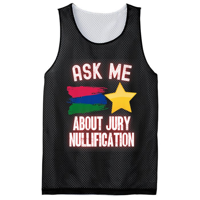 Ask Me About Jury Nullification Not Guilty Trial Juror Right Mesh Reversible Basketball Jersey Tank