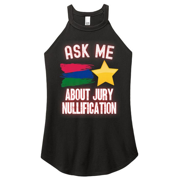 Ask Me About Jury Nullification Not Guilty Trial Juror Right Women's Perfect Tri Rocker Tank