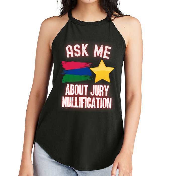 Ask Me About Jury Nullification Not Guilty Trial Juror Right Women's Perfect Tri Rocker Tank