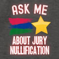 Ask Me About Jury Nullification Not Guilty Trial Juror Right Vector Backpack