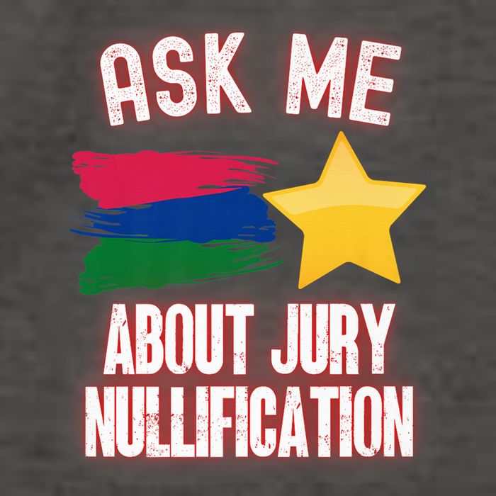Ask Me About Jury Nullification Not Guilty Trial Juror Right Vector Backpack