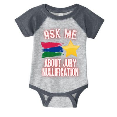 Ask Me About Jury Nullification Not Guilty Trial Juror Right Infant Baby Jersey Bodysuit