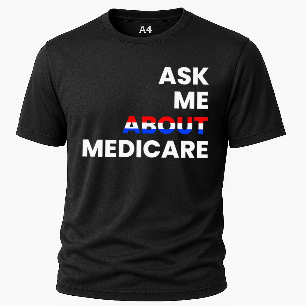 Ask Me About Medicare Cooling Performance Crew T-Shirt