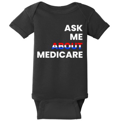 Ask Me About Medicare Baby Bodysuit