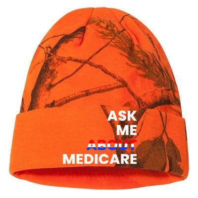 Ask Me About Medicare Kati Licensed 12" Camo Beanie