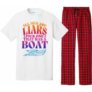 All Men Are Liars Pick One That Has A Boat All Men Are Liars Pajama Set