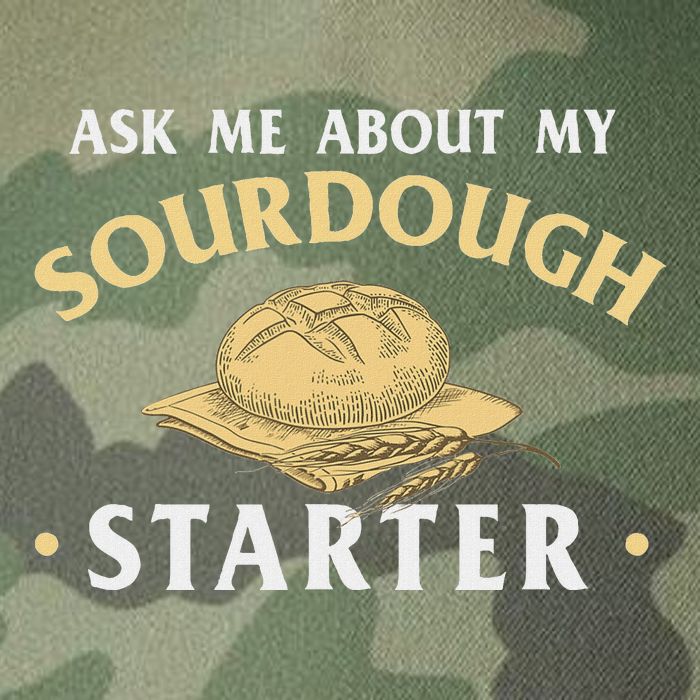 Ask Me About My Sourdough Starter Bread Baking Baker Bakery Legacy Tie Dye Trucker Hat