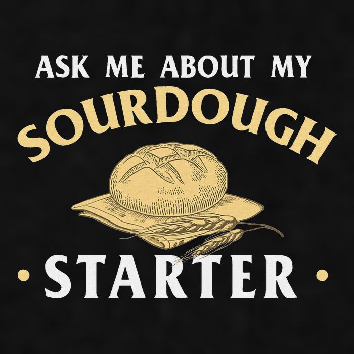 Ask Me About My Sourdough Starter Bread Baking Baker Bakery Ladies PosiCharge Tri-Blend Wicking Tank