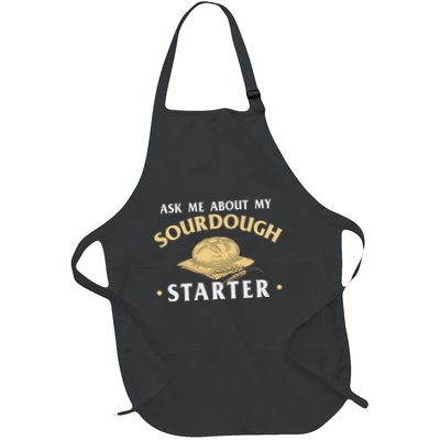 Ask Me About My Sourdough Starter Bread Baking Baker Bakery Apron