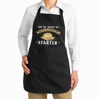 Ask Me About My Sourdough Starter Bread Baking Baker Bakery Apron
