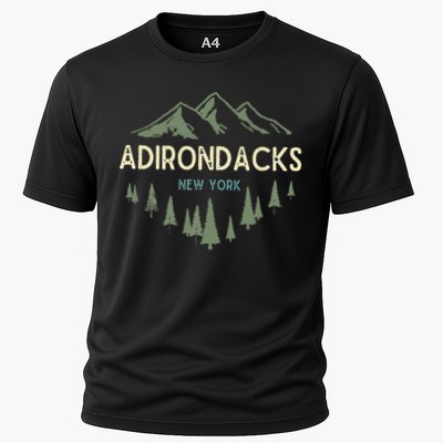Adirondack Mountains Adirondacks New York Vintage Retro Performance Shirt