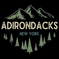 Adirondack Mountains Adirondacks New York Vintage Retro Backpack