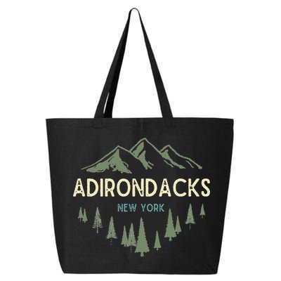 Adirondack Mountains Adirondacks New York Vintage Retro 25L Jumbo Tote