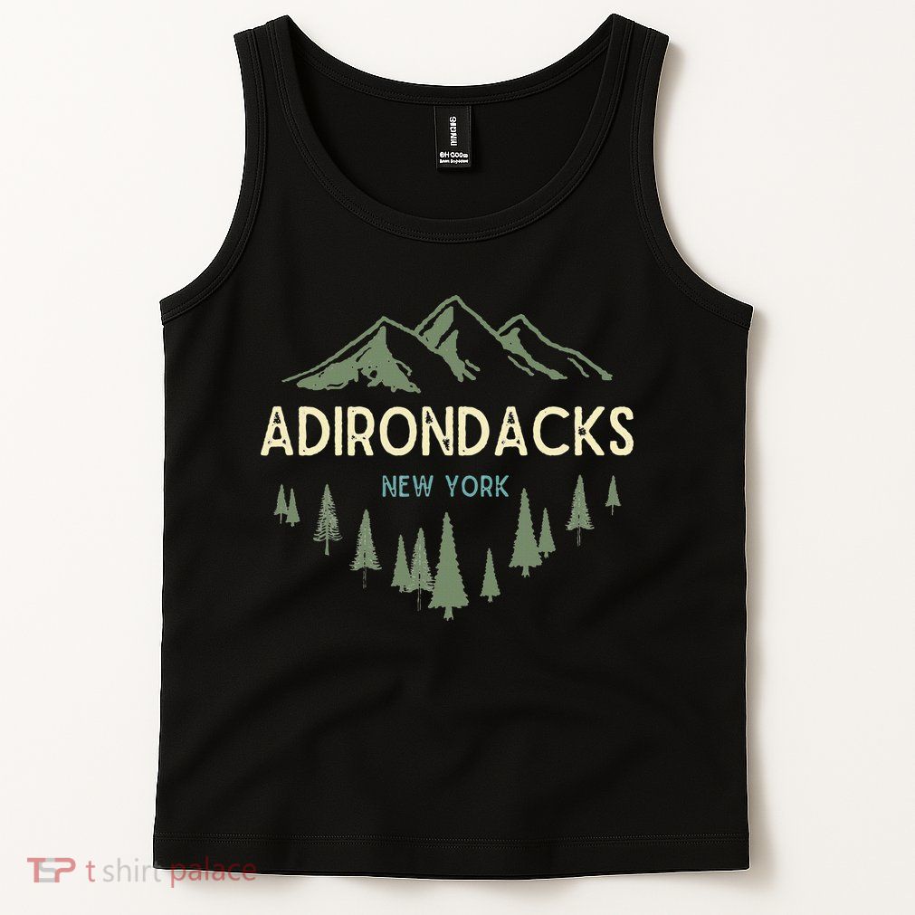 Adirondack Mountains Adirondacks New York Vintage Retro Tank Top